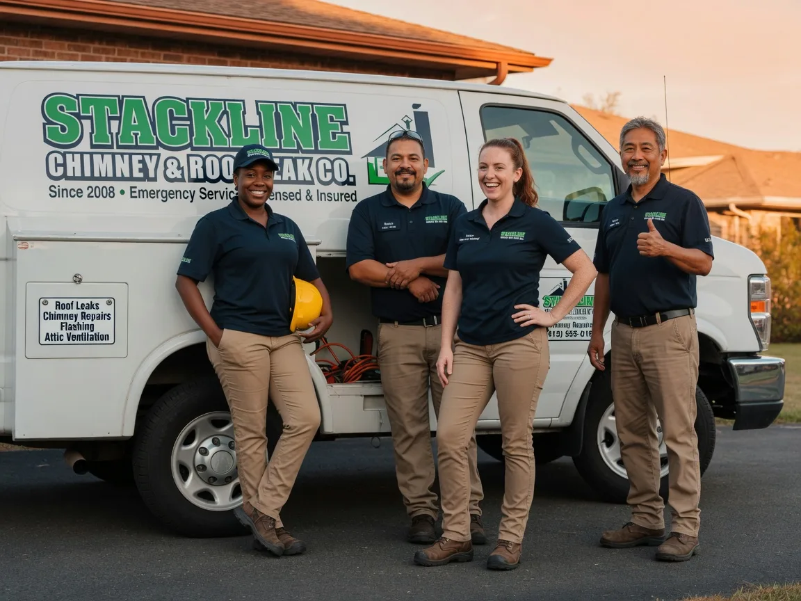Chimney flashing repair company in Gray, LA